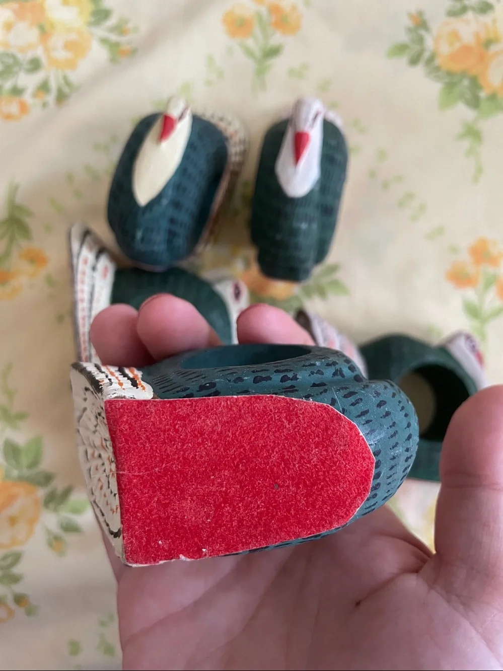 6 Turkey Themed Napkin Rings